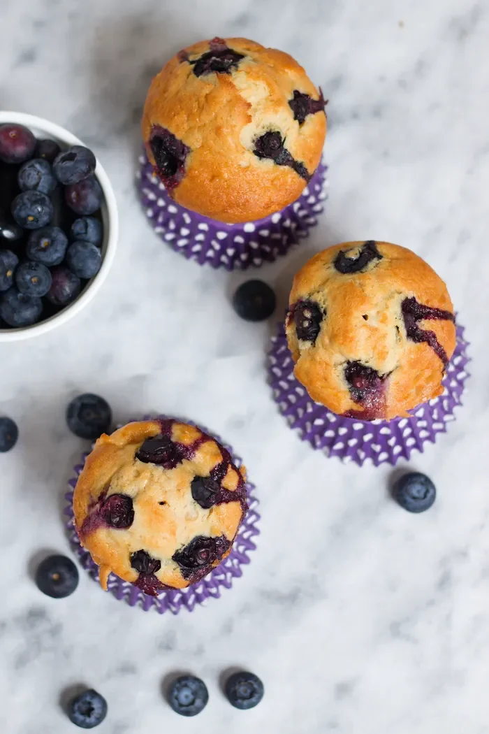 Blueberry cupcakes