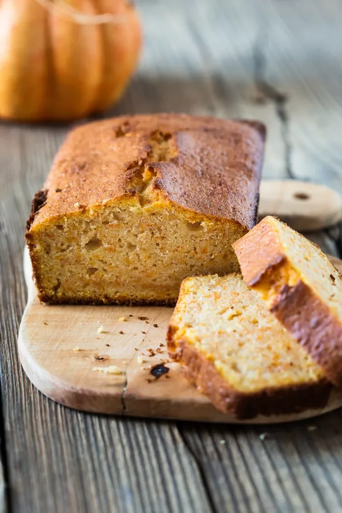 Low-carb pumpkin cake