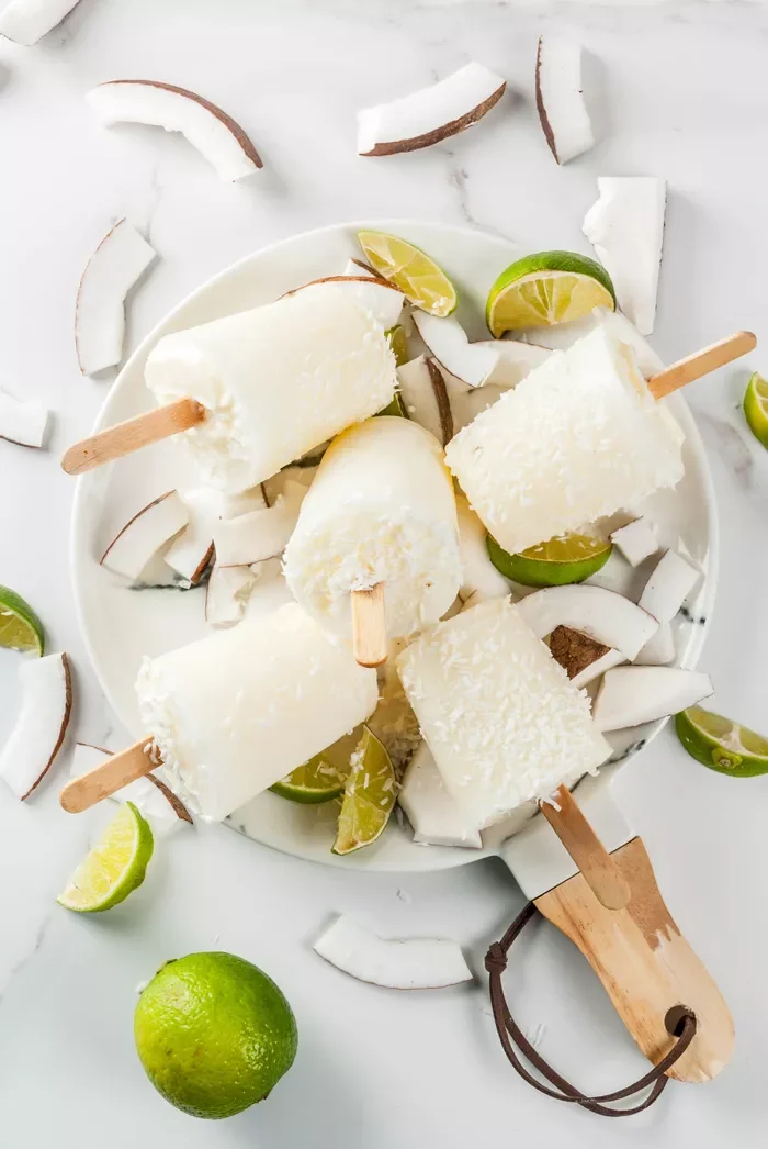 Tropical Coconut Ice Creams